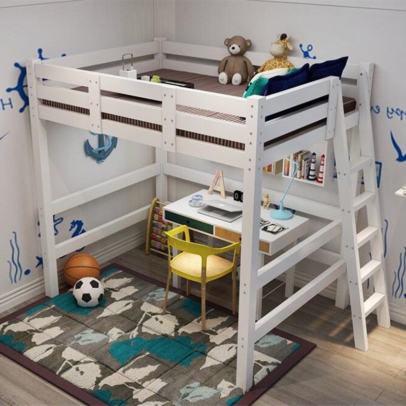 高架床实木高低床儿童床成人上下床双人床实木床1.5米,住宅家具,高低/子母床,淘宝优惠券,粉丝福利购,淘宝优惠卷