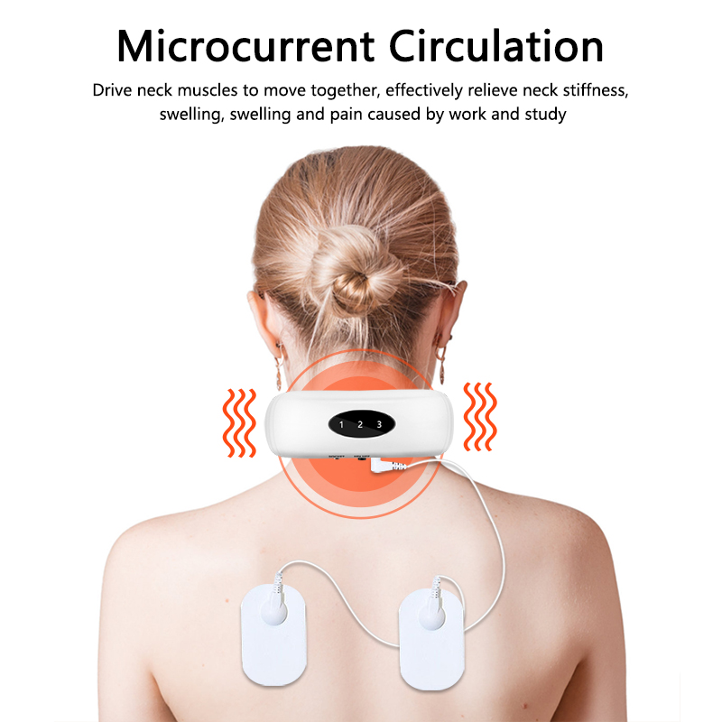 ectricc Neck Massegar & Pulse Back 6  odes PowerMControl 个人护理/保健/按摩器材 矫姿提醒器 原图主图