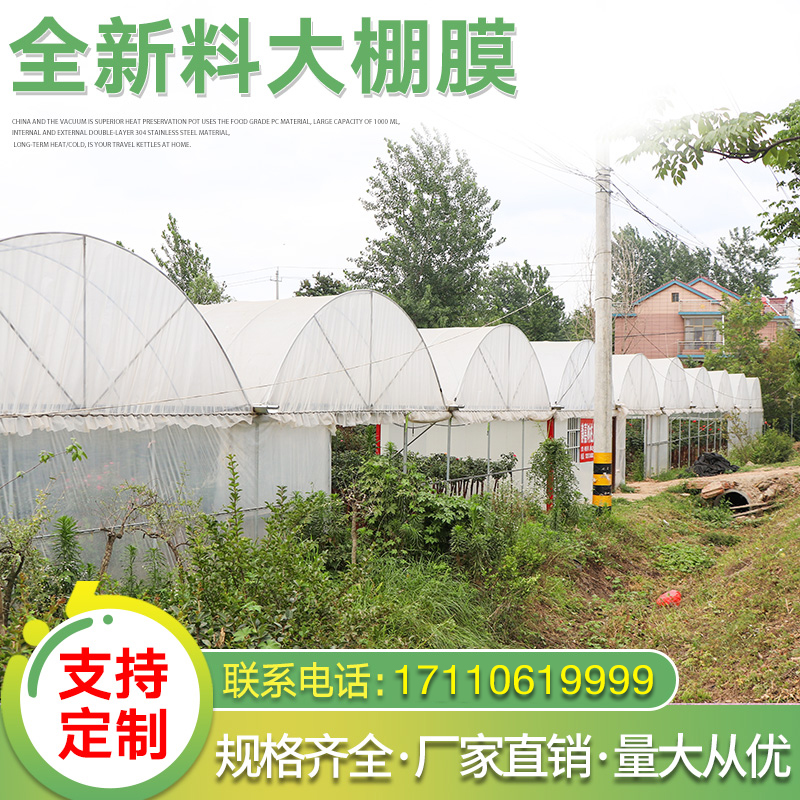 抗老化大棚膜塑料布透明加厚长寿薄膜农用养殖防雨布包装高透保温