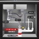 饰盖 厨房多功能三通净水器接头防臭闭合阀防虫防返水菜W盆下水装