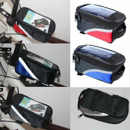 3 Colors Cycling Bicycle Front Frame Pannier Tube Bag Waterp