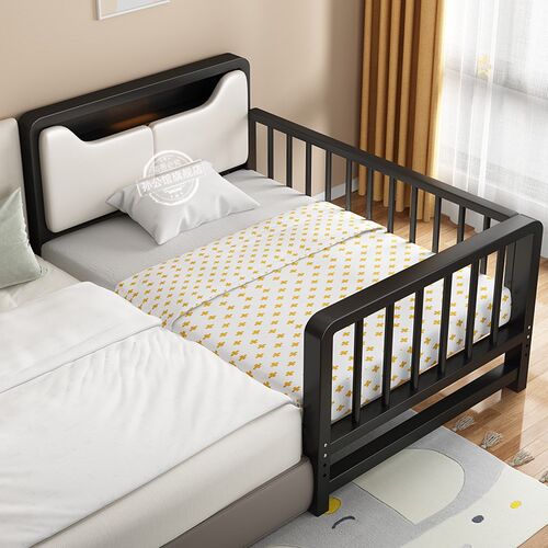 拼接床铁艺婴儿床平接床边神器可升降儿童大人可睡侧边加宽床边床