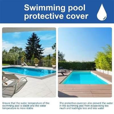 速发Swimming Pool Cover Heat Insulation Film Dustproof Pool