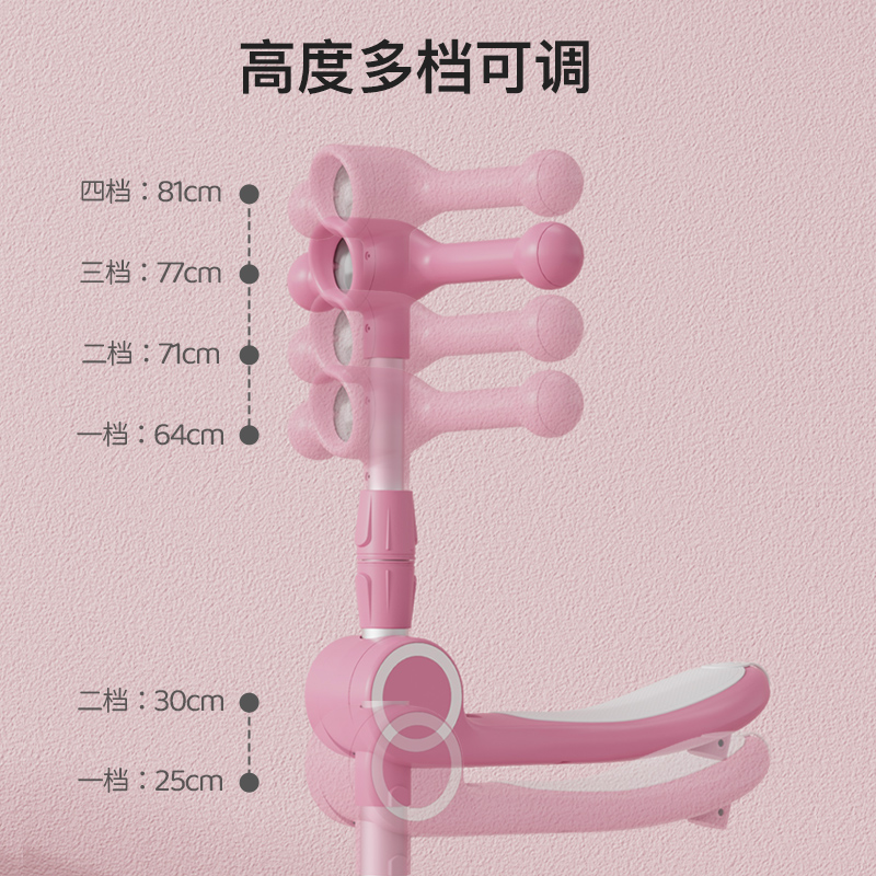儿童滑板车1一3-6岁12男女小孩三合一宝宝可坐推滑滑溜溜车折叠灯