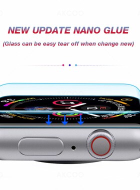 Screen-Protector Liquid Apple Watch Nano Uv-Glass Full-Glue