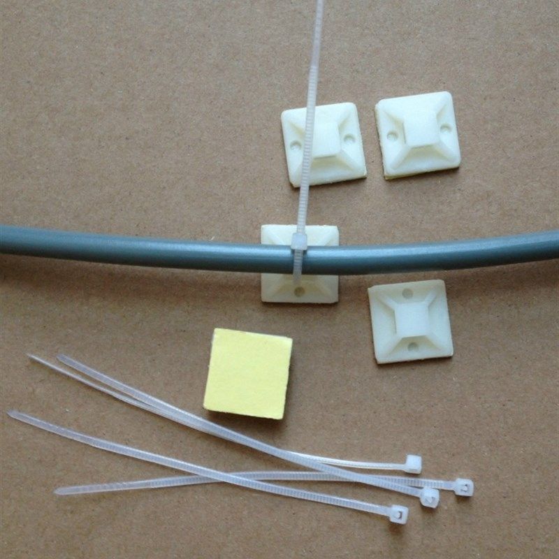 理线器固线夹 桌面墙o面电线固定线夹线扣线卡扣 网线卡子整理收