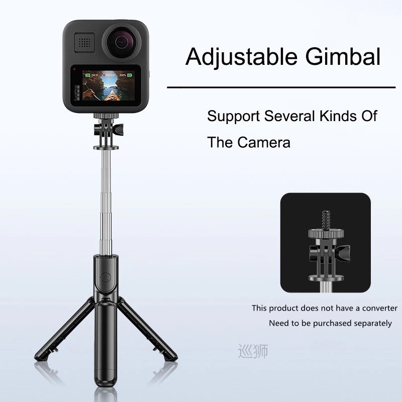 Selfie Stick Tripod with Wireless Remote shutter Mini Extend