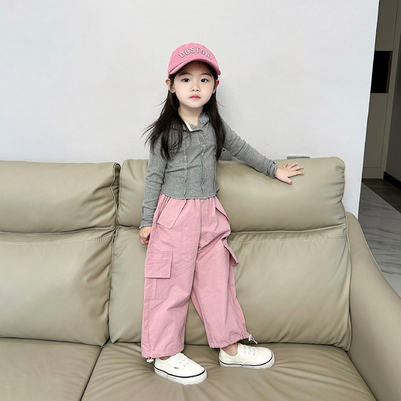 秋季女童打e底衫宝宝修身长袖上衣儿童韩版百搭连帽T恤休闲工作服