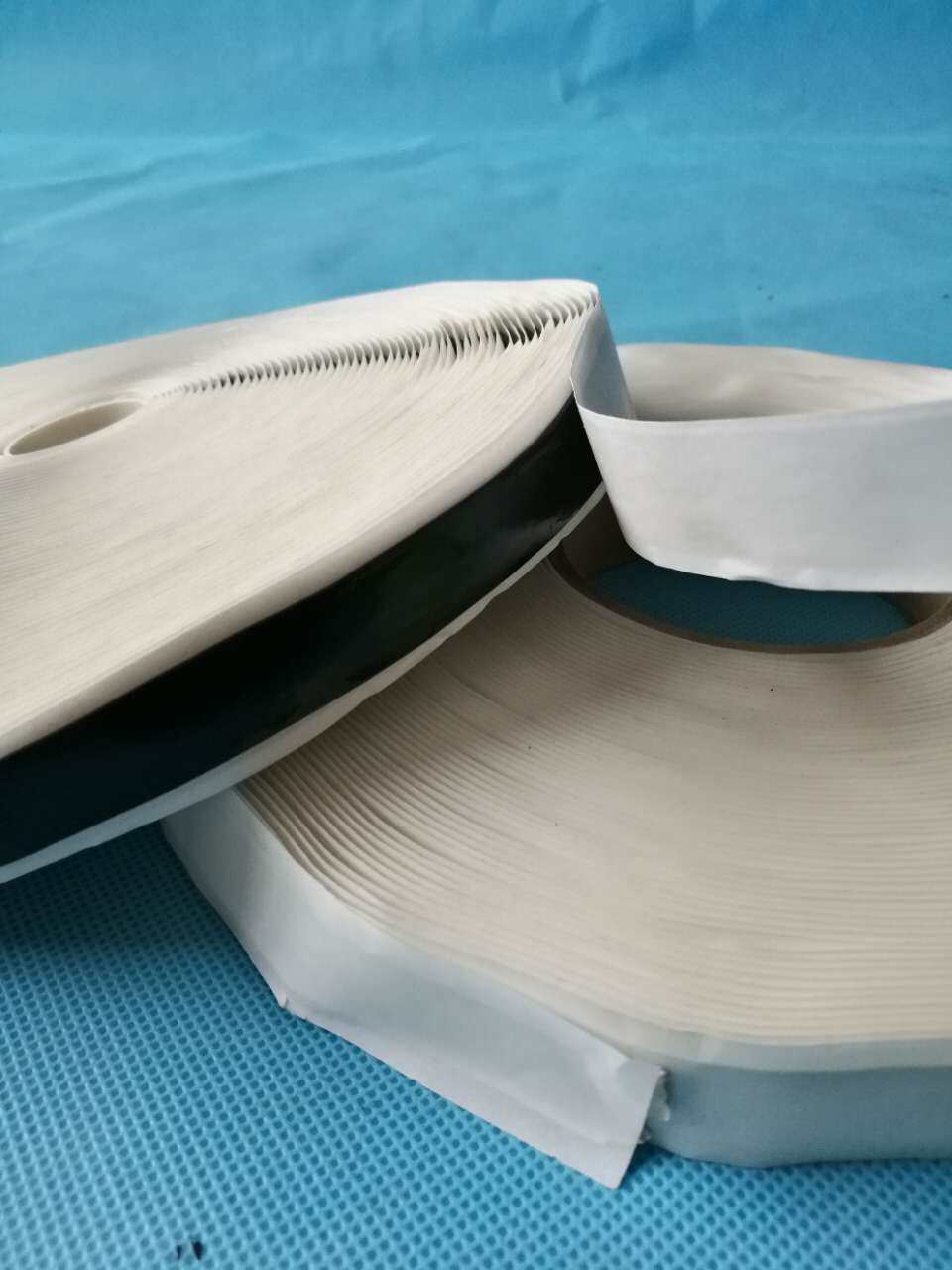 接缝丁基防水胶带双面阳光房漏防水止缝隙密i钢结构封胶带彩钢板