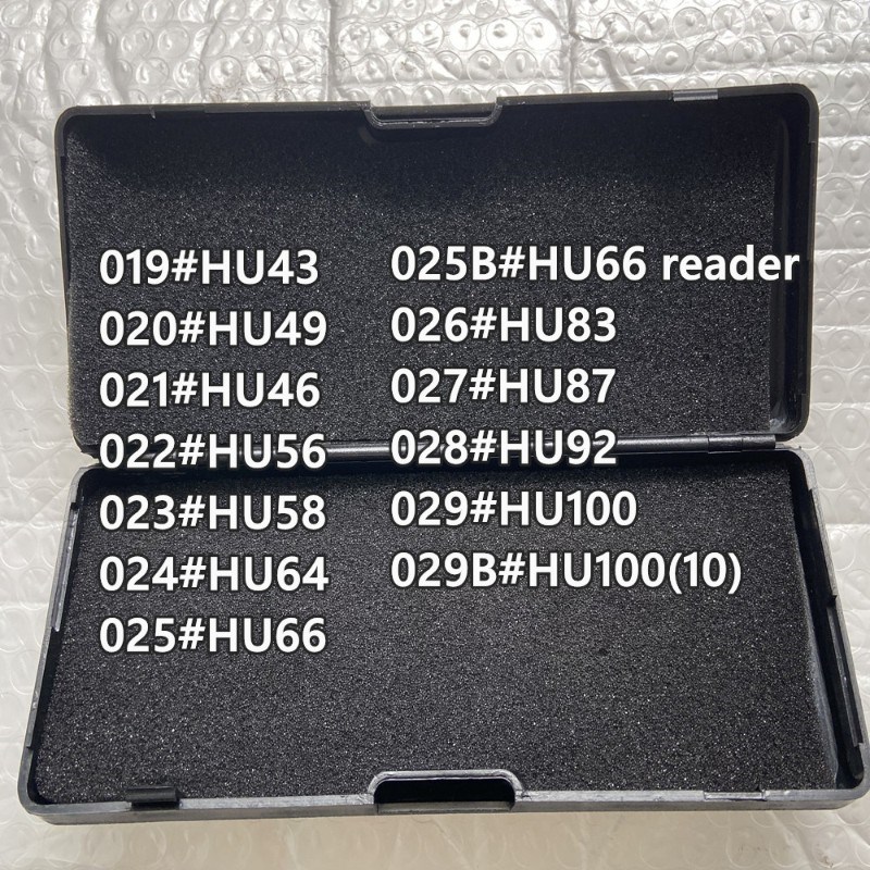 2 in 1 Lishi decoder Tool lishi SC1 SC4 KW1 KW5 HU92 reader