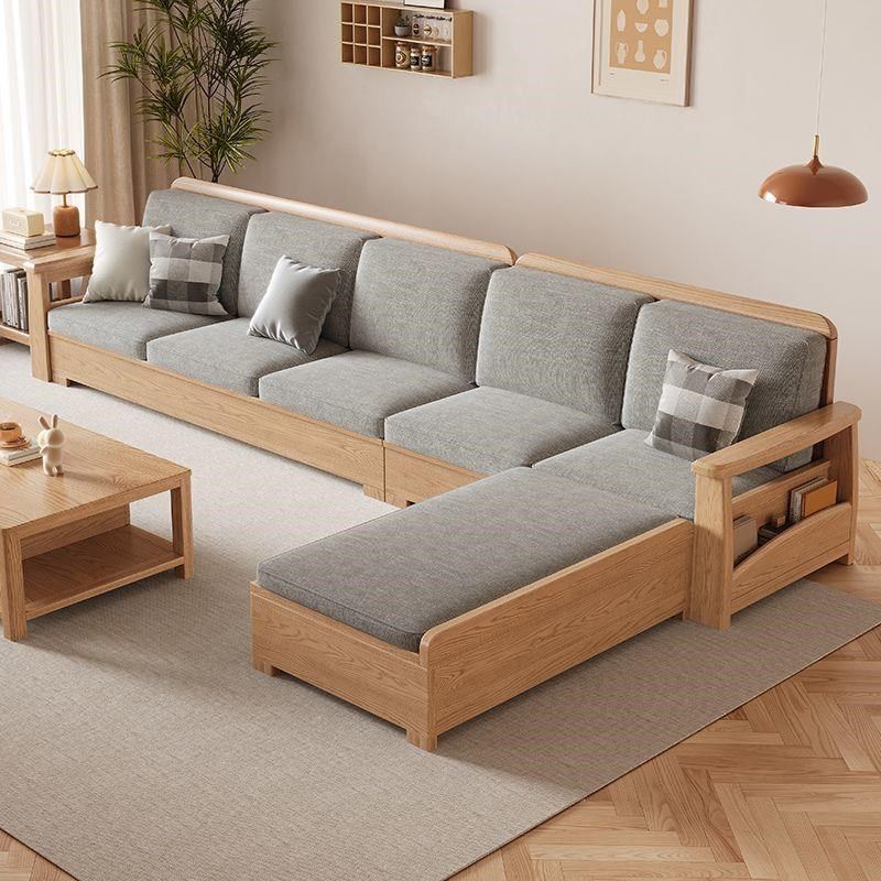 白蜡木实木沙发现代简约客厅小户型冬夏两用储物贵妃原木色家具,住宅家具,岩板餐桌,淘宝优惠券,粉丝福利购,淘宝优惠卷