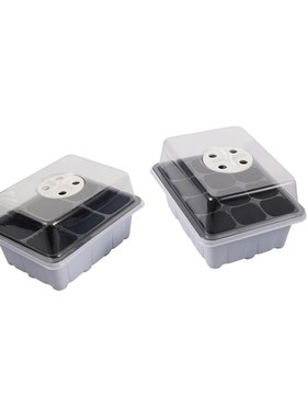 Plastic Planting-Seed Nursery-Pots Germination-Box Garden-Gr