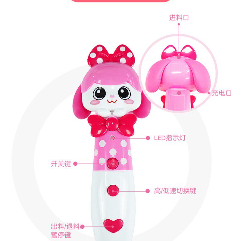 【小伶姐姐】正版3d立体打印笔儿童款三d低温Q无线绘画笔神笔女孩