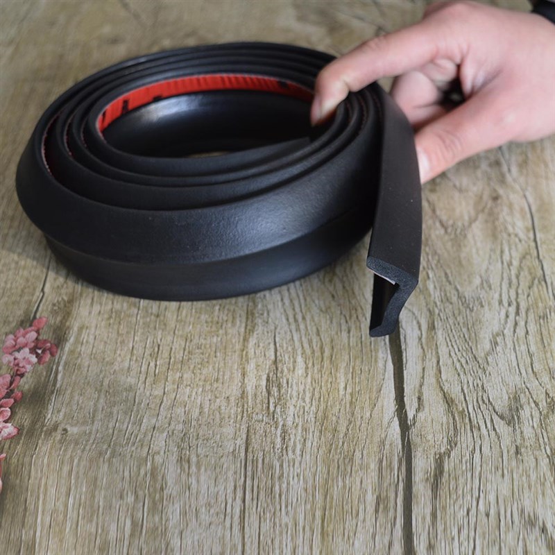 5m Garage Door Bottom Weather Stripping Rubber Seal Strip Re