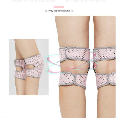 1Pair Wo Kids Knee Pads Dance Yoga Tennis Knee Support Brace