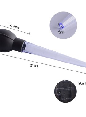 Large Pipette with Scale Plastic Dropper Measuring Tube Kitc