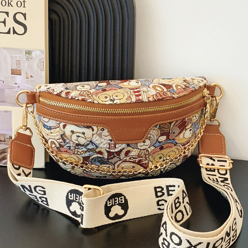 时尚胸前包包女包新款2024潮流百搭单肩包胸包腰包斜挎包多用小包,箱包皮具/热销女包/男包,胸包,淘宝优惠券,粉丝福利购,淘宝优惠卷