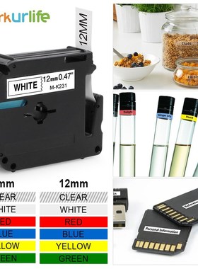 Compatible for Brother M-K231 MK231 MK631 MK-131 12mm lamina