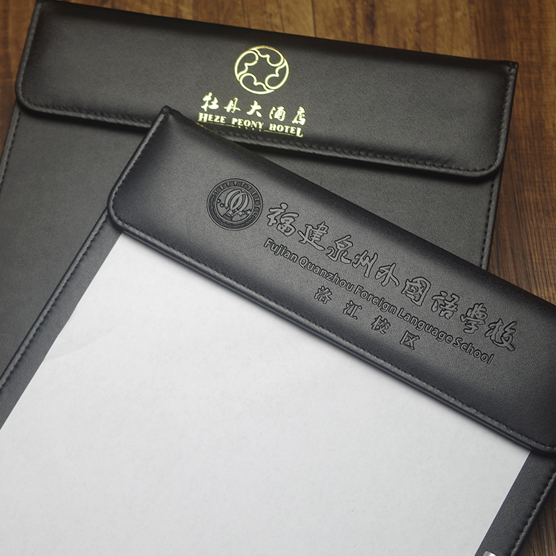 PU皮质会议夹写字书写a4会议垫板夹签约文件夹板皮质商务办公资料