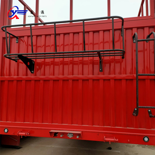 半挂车篷布筐行李架货物架货车篷布收藏箱架圆形钢管方形钢管爬梯