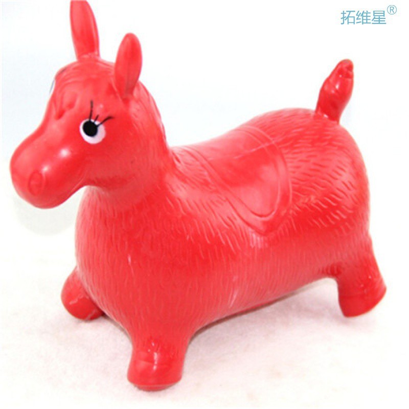 网红1pc Kids Animal Bouncy Horse Hopper Toys Inflatable Boun