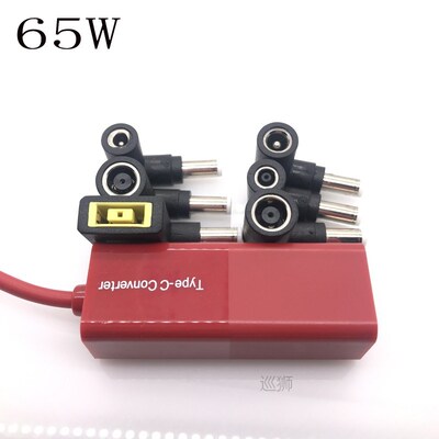 65W Dc USB Type C Power Adapter Converter Laptop Power Jack