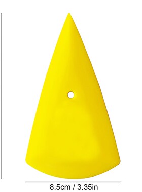 5pcs Contour Corner Scraper Sharp Triangle Car Sticker Vinyl