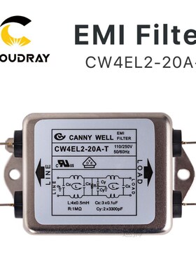 Power EMI Filter CW4L2-10A-T / CW4L2-20A-T Single Phase AC 1