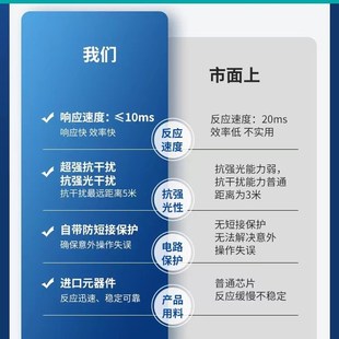 安全光栅传感器安全光幕传感器安全光栅光幕红外对射光栅柱支架