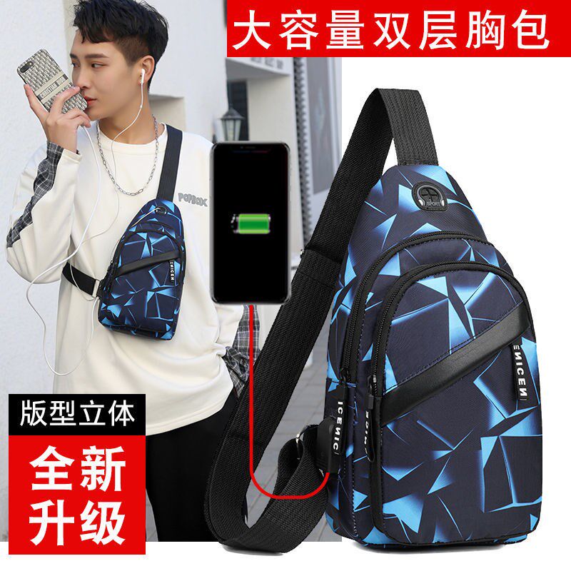 AA16韩版胸包男潮流迷彩挎包单肩包斜挎包牛津布休闲包帆布小背,箱包皮具/热销女包/男包,胸包,淘宝优惠券,粉丝福利购,淘宝优惠卷