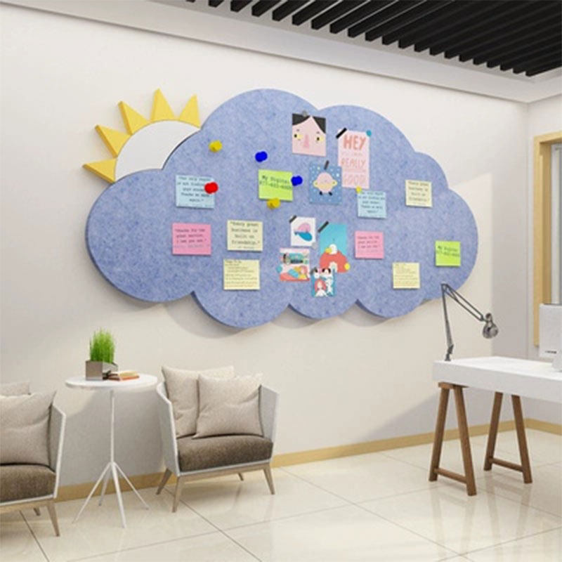 毛角墙贴心理咨询k工布置毡挂图画文化装饰辅导室作室健康心灵驿