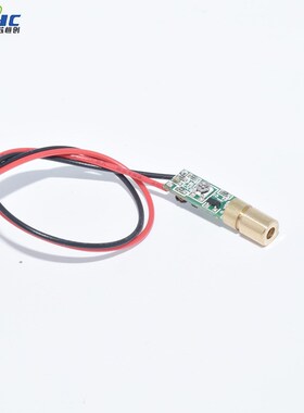 绿光点状激光头 10mW激光模组 520nm绿色激光束 6MMR/8MM/12MM直