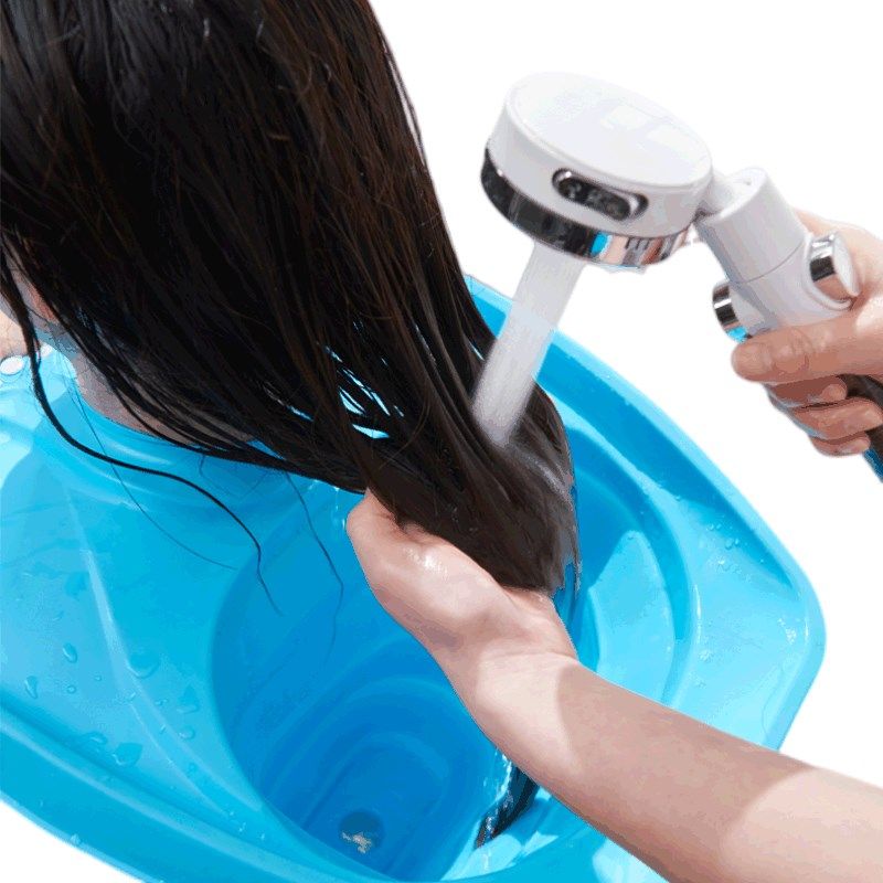 洗头盆孕妇老人仰头洗发卧床平躺加厚折叠坐式月子免弯腰洗头神器