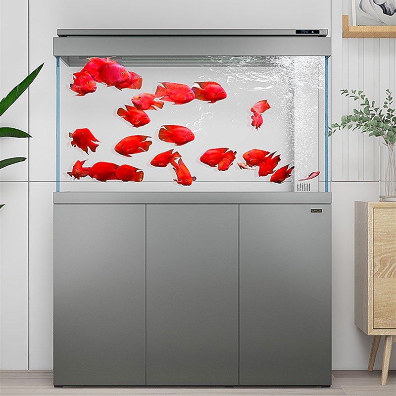 现货2023新款鱼缸水族箱生态玻璃鱼缸家用客厅大型底滤落地免换水,宠物/宠物食品及用品,底柜/落地缸,淘宝优惠券,粉丝福利购,淘宝优惠卷