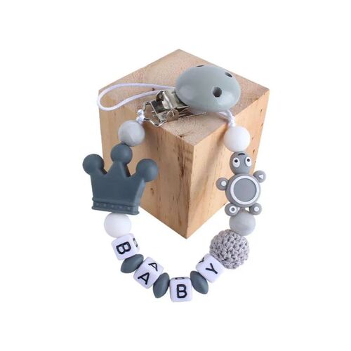小众高货Personalized Name Baby Pacifier Clips Koala Pacifier