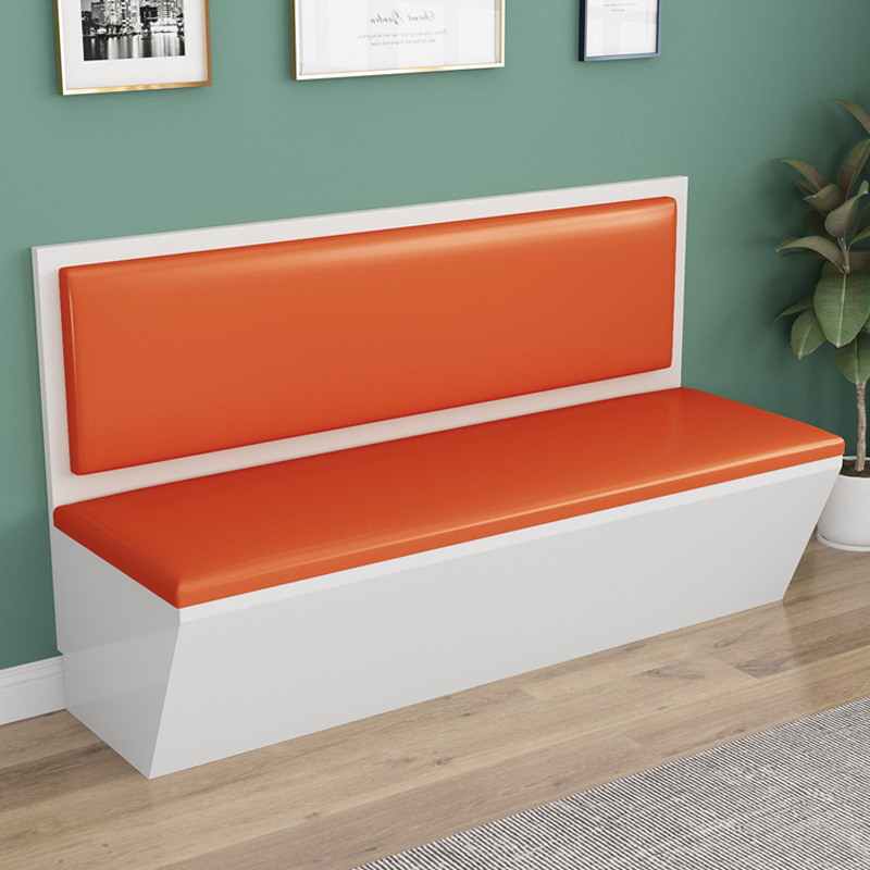 卡座沙发家用客厅储物柜奶茶店y定制软包小户型转角L型靠墙沙发凳