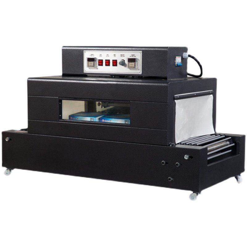 全自动热缩管烘烤机耐隧温网链式高道炉可视天窗管型套小收缩机器