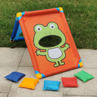 儿童扔沙包丢沙包投掷板幼儿园感统训练亲子互动安全户外游戏 推荐