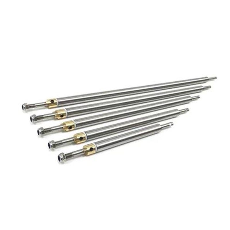 拉网船打窝船专业船轴配件 模型船4mm不锈钢传动轴 船模轴系总成