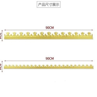 棺木/棺材/寿材/骨灰盒棺头装饰品对联殡葬塑料镀金贴花配件