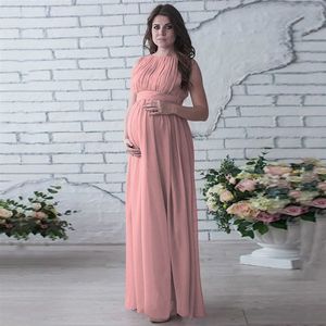 Chiffon Pregnancy Dress Maternity Dresses for Shoot Photo Ph