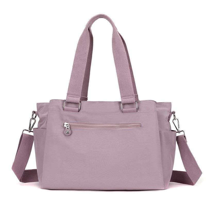 斜挎包女手提单肩简约百搭尼龙牛津布大容量旅行通勤女包妈咪手袋,箱包皮具/热销女包/男包,托特包,淘宝优惠券,粉丝福利购,淘宝优惠卷
