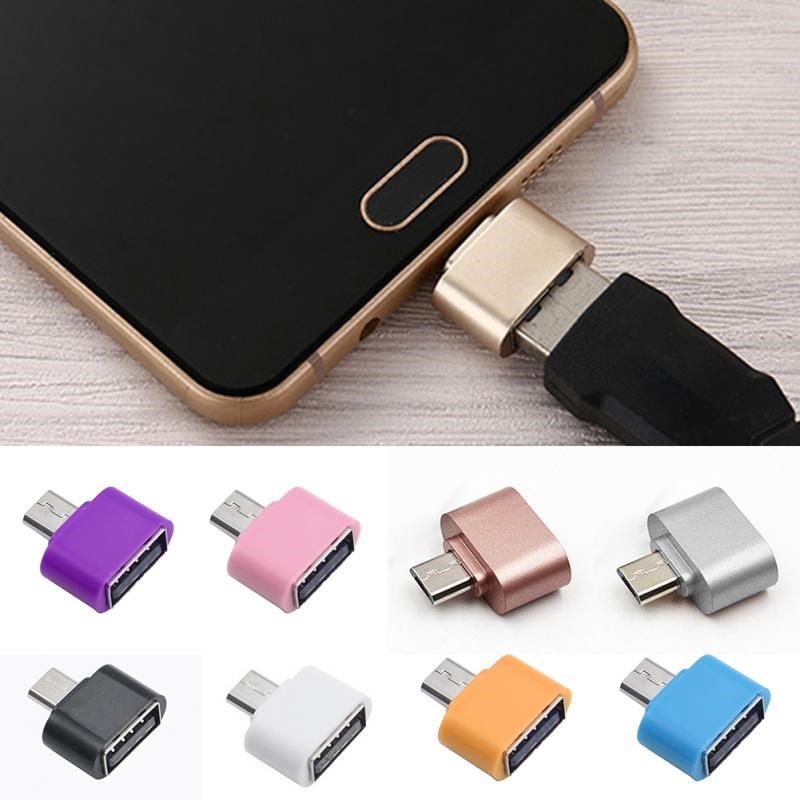 Funny Mini Micro USB Adapter Type C Male to Female Convert 电子元器件市场 外设配件 原图主图