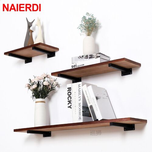 1PC Stainless Steel Triangle Wall Shelf Bracket Heavy Suppor
