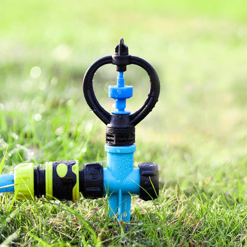 淋菜洒水器自动旋转浇水喷头园林灌溉喷淋头菜园淋洒水器草坪园艺
