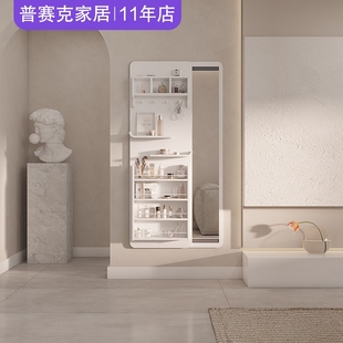 家用实木多功能穿衣镜客厅遮挡电表箱悬挂隐藏式 2025年新款 全身镜