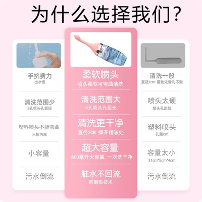 阴道冲洗器全自动内外阴冲洗器女性私处肛肠清洗器后庭电动妇洗器