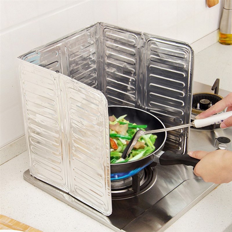 速发Kitchen Gas Stove Oil Splatter Screens Oil Aluminium Foi