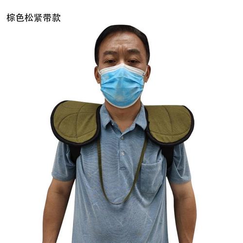 速发加厚帆布搬运护肩老式垫肩工地扛包防护耐磨护垫加大劳动装卸