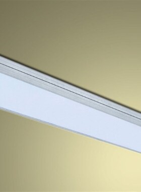 办公长条日光灯hLED天花灯盘铝材t8t5格栅灯吊线面板灯银色平板灯